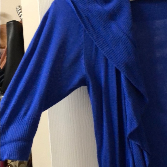 NWOT blue express cardigan - Picture 2 of 6